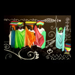 Les Vendeuses de Tissus Haitienne posters