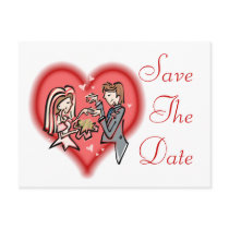 Lesbian Bride & Groom Post Cards