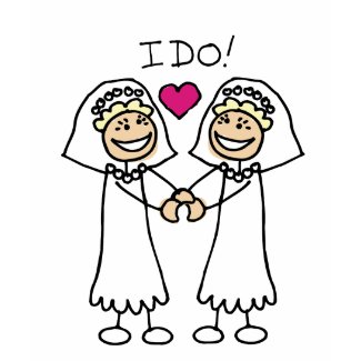 Lesbian Brides T-shirt