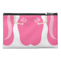 Lesbian Brides Personalized Travel Accessory Bags