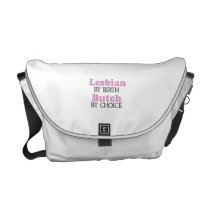 Lesbian by birth Butch by choice .png messenger bags