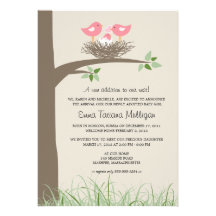 Lesbian Couple Adoption Announcement  Bird's Nest