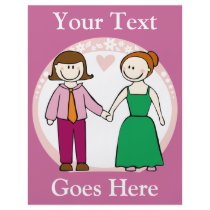 Lesbian Couple flyers by WildeWear Lesbian Couple flyers