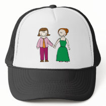 Lesbian Couple hats by WildeWear Lesbian Couple hats