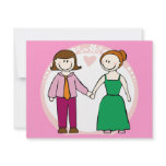 Lesbian Couple Personalized Invitations