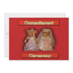 Lesbian Gay Wedding Invitation Commitment Ceremony