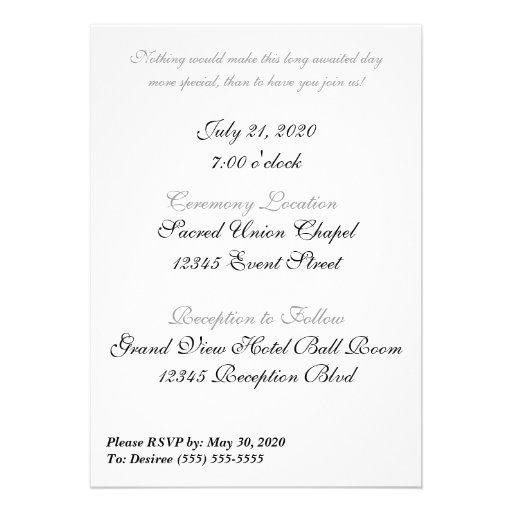 Lesbian / Gay Wedding Invitation Two Brides