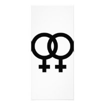 lesbian icon black rack cards