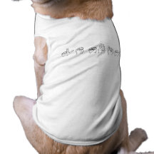 Lesbian in Sign Language Dog Clothing