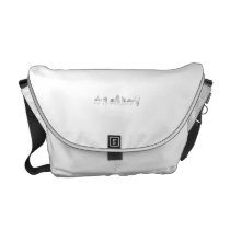 Lesbian in Sign Language Messenger Bag