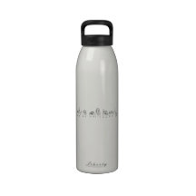 Lesbian in Sign Language Drinking Bottles