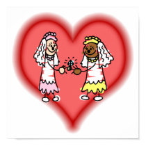 Lesbian Interracial Brides posters