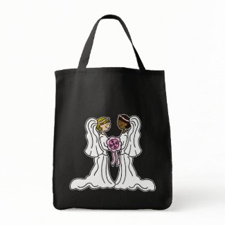 Lesbian Interracial Couple bag