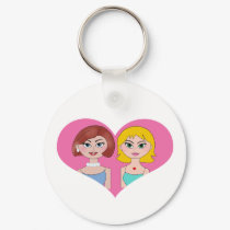 Lesbian Love keychains