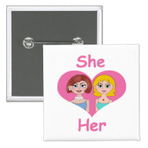 Lesbian Love Pins