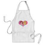 Lesbian Love White Apron