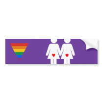 Lesbian Lovers - Bumper Sticker