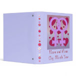Lesbian Marriage Hearts Binder
