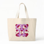 Lesbian Marriage Hearts Canvas Bag