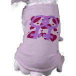 Lesbian Marriage Hearts Doggie Shirt