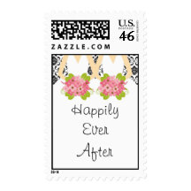 Lesbian Marriage Wedding Stamp
