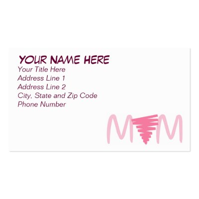 "Lesbian Mom Triangle" Business Card Templates by thelaststraw