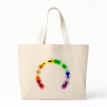 Lesbian Morse Code Arc Bag