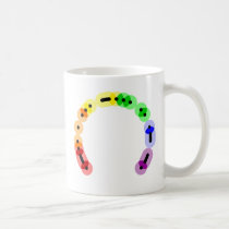 Lesbian Morse Code Arc Mug mugs
