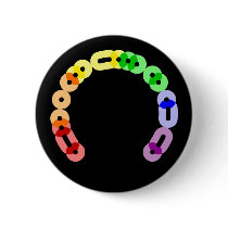 Lesbian Morse Code Arc Round Button buttons