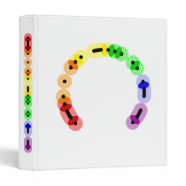 Lesbian Morse Code Avery Binder binders