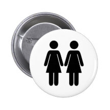 Lesbian Pinback Button