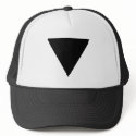 Lesbian Pride Black Triangle hats