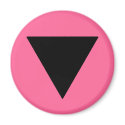 Lesbian Pride Black Triangle magnets