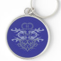 Lesbian Tribal Heart Keychain by Method77 Lesbian Tribal Heart Keychain