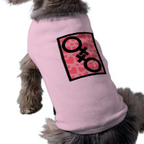 Lesbian Valentine pet clothing
