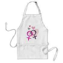 Lesbian Venus Entwined Aprons