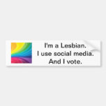 Lesbian Voter Bumper Stickers