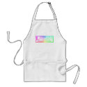 Lesbian Warning Label. aprons