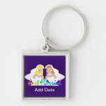 Lesbian Wedding Bride Key Chain
