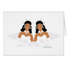 Lesbian Wedding Card