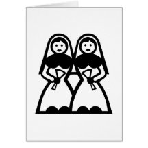 Lesbian wedding cards