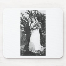 Lesbian Wedding Circa 1920 Mouse Pads