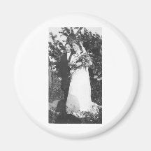 Lesbian Wedding Circa 1920 Refrigerator Magnets