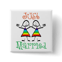 Lesbian Wedding Favors Pin