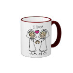 Lesbian Wedding Favors Coffee Mugs