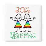 Lesbian Wedding Favors Magnets