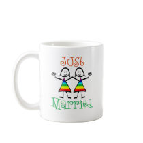 Lesbian Wedding Favors Coffee Mug