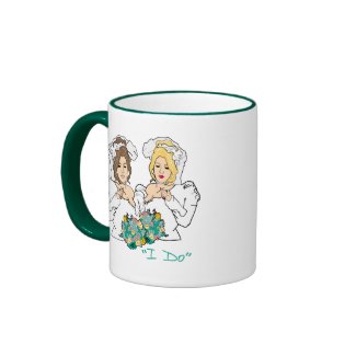 Lesbian Wedding mug