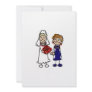 Lesbian Wedding One Bride Invitations