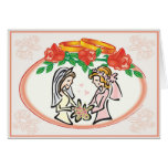Lesbian Wedding or Commitment Ceremony Card